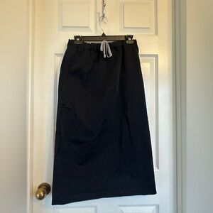 Comme des Garcons Black Midi Skirt